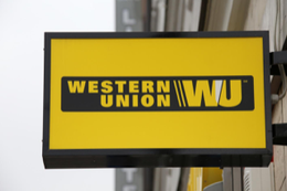 Western Union 西联汇款标志